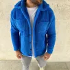 Erkek Pelüş Polar Hırka Gömlek – Yakalı, İlik Düğmeli, Göğüs Cepli, Yumuşak Dokulu Kışlık Regular Fit Rahat Günlük Model - Saks Mavisi Erkek Pelüş Polar Hırka Gömlek – Yakalı, İlik Düğmeli, Göğüs Cepli, Yumuşak Dokulu Kışlık Regular Fit Rahat Günlük Model - Saks Mavisi