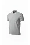 Erkek Pike Kumaş Düğmeli Yaka Regular Fit Günlük Kısa Kol Tişört T-shirt - Gri Erkek Pike Kumaş Düğmeli Yaka Regular Fit Günlük Kısa Kol Tişört T-shirt - Gri