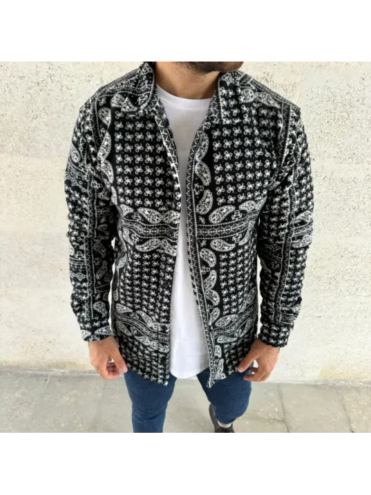 Erkek Polar Fermuarlı Sweatshirt – Kapüşonsuz, Cepli, Yumuşak Dokulu, Oversize Rahat Kalıp, Kışlık Sıcak Tutan Fermuarlı Üst - Siyah Erkek Polar Fermuarlı Sweatshirt – Kapüşonsuz, Cepli, Yumuşak Dokulu, Oversize Rahat Kalıp, Kışlık Sıcak Tutan Fermuarlı Üst - Siyah