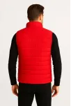 Erkek Şişme Fermuarlı Yelek Su İtici Kapitone Astarlı Kumaş Cepli Hafif Kışlık Spor Rahat Kalıp - Kırmızı Erkek Şişme Fermuarlı Yelek Su İtici Kapitone Astarlı Kumaş Cepli Hafif Kışlık Spor Rahat Kalıp - Kırmızı