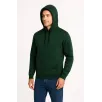 Erkek Üç İplik Kapüşonlu Kanguru Cepli SweatShirt hoodie - Haki