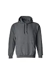 Erkek Uzun Kol Kapşonlu Basic Sweatshirt Hoodie - Füme