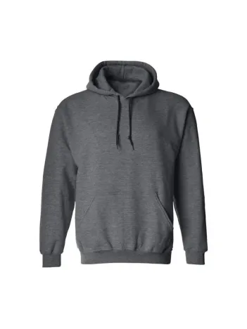 Erkek Uzun Kol Kapşonlu Basic Sweatshirt Hoodie - Füme