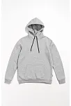 Kadın Uzun Kol Kapşonlu Basic Sweatshirt Hoodie - Gri