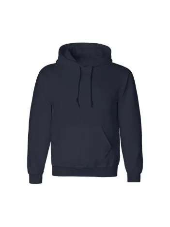 Erkek Uzun Kol Kapşonlu Basic Sweatshirt Hoodie - Lacivert