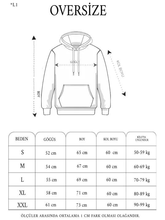 Erkek Uzun Kol Kapşonlu Basic Sweatshirt Hoodie - Lacivert