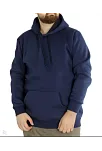 Erkek Uzun Kol Kapşonlu Basic Sweatshirt Hoodie - Lacivert