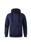 Erkek Uzun Kol Kapşonlu Basic Sweatshirt Hoodie - Lacivert
