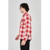 Erkek Oduncu Gömlek – Uzun Kollu, Şardonlu Kumaş, Kareli Desen, Regular Fit, Manşetli, Çift Cepli, Rahat Günlük Bahar & Kış Stil - Kırmızı Erkek Oduncu Gömlek – Uzun Kollu, Şardonlu Kumaş, Kareli Desen, Regular Fit, Manşetli, Çift Cepli, Rahat Günlük Bahar & Kış Stil - Kırmızı