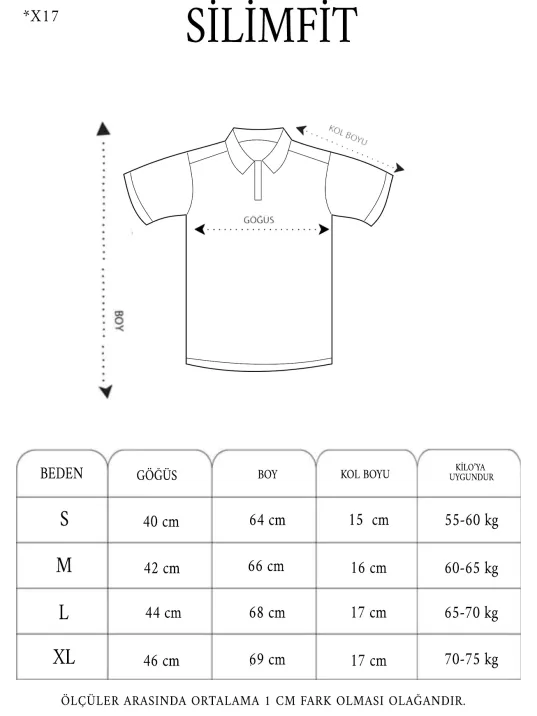 Erkek Yakalı Slim Fit Dokuma Çizgili T-Shirt - Haki Erkek Yakalı Slim Fit Dokuma Çizgili T-Shirt - Haki