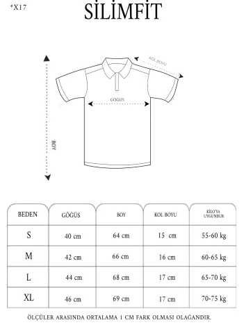 Erkek Yakalı Slim Fit Dokuma T-Shirt - Beyaz