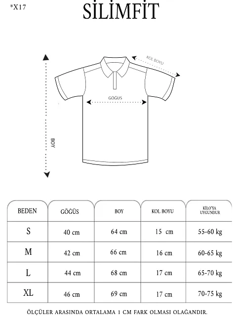 Erkek Yakalı Slim Fit Dokuma T-shirt - Beyaz