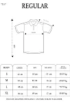 Erkek Yakalı Slim Fit Pike Çizgili T-shirt - Mavi
