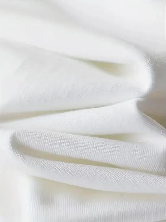 Geniş Kesim Pamuklu Tişört - "GANDHI The Project" Baskılı, Beyaz, Rahat Kesim, Kısa Kollu, Günlük Kıyafet, Her Gün Giyilebilecek Tişört- Beyaz