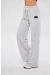İki İplik Bol Paça Eşofman Pantalon - Gri