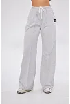 İki İplik Bol Paça Eşofman Pantalon - Gri