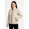 Kadın Bomber Mont Ceket – Su İtici Kumaş, Kapitone Astarlı, Fermuarlı, Kışlık - Bej Kadın Bomber Mont Ceket – Su İtici Kumaş, Kapitone Astarlı, Fermuarlı, Kışlık - Bej