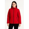 Kadın Bomber Mont Ceket – Su İtici Kumaş, Kapitone Astarlı, Fermuarlı, Kışlık - Kırmızı Kadın Bomber Mont Ceket – Su İtici Kumaş, Kapitone Astarlı, Fermuarlı, Kışlık - Kırmızı