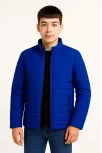 Erkek Çocuk Şişme Mont Hafif Ve Sıcak Tutucu Kışlık Fermuarlı Su İtici Rahat Günlük Mont Kapüşonuz Modern Tasarım - Saks Mavisi Erkek Çocuk Şişme Mont Hafif Ve Sıcak Tutucu Kışlık Fermuarlı Su İtici Rahat Günlük Mont Kapüşonuz Modern Tasarım - Saks Mavisi