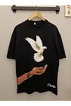 Kadın Dijital Baskılı T-shirt - Siyah