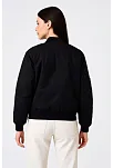 Kadın Bomber Mont Ceket – Fermuarlı, Kapitone İçi Astarlı, Su İtici Kumaş, Regular Fit, Yandan Cepli, Günlük Bahar & Kış Şık Rahat Stil - Siyah