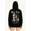 Kadın Kapşonlu Sweatshirt – Oversize Üç İplik Şardonlu Hoodie, “Other Lives” Ön & Arka Baskılı, Kanguru Cepli, Kışlık Rahat Günlük Stil- Siyah Kadın Kapşonlu Sweatshirt – Oversize Üç İplik Şardonlu Hoodie, “Other Lives” Ön & Arka Baskılı, Kanguru Cepli, Kışlık Rahat Günlük Stil- Siyah