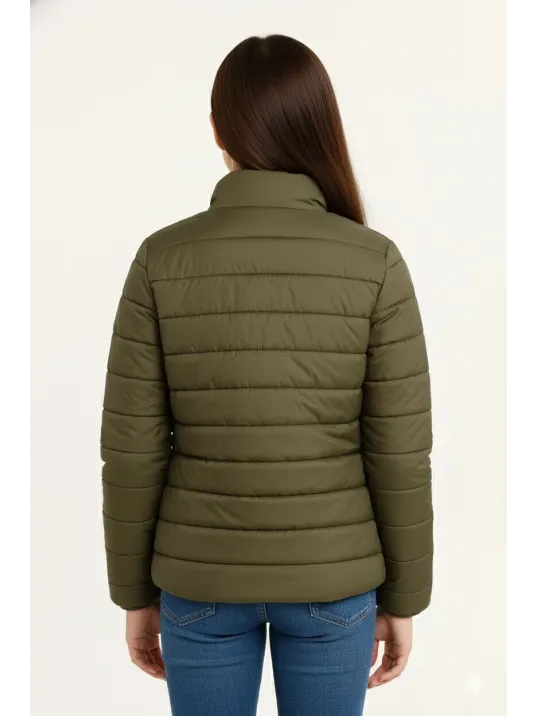 Kız Çocuk Şişme Mont Hafif Ve Sıcak Tutucu Kışlık Fermuarlı Su İtici Rahat Günlük Mont Kapüşonuz Modern Tasarım - Haki Kız Çocuk Şişme Mont Hafif Ve Sıcak Tutucu Kışlık Fermuarlı Su İtici Rahat Günlük Mont Kapüşonuz Modern Tasarım - Haki