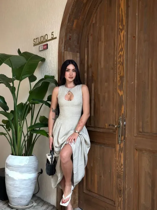 Kolsuz Uzun Kabardin Elbise - Gri Kolsuz Uzun Kabardin Elbise - Gri