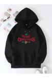 Merry Chrıstmas Sweatshirt & Hodie - Siyah