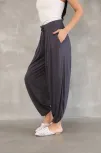 Osy Modal Yumuşak Dokulu Kumaş Şalvar Pantalon - Antrasit