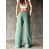 Palazzo Bol Paça Eşofman Pantolon - Yeşil