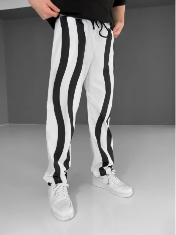 Paraşüt Kumaş Eşofman - Beyaz Paraşüt Kumaş Eşofman - Beyaz