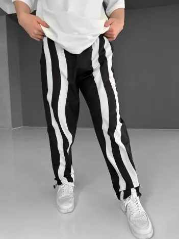 Paraşüt Kumaş Eşofman - Siyah Paraşüt Kumaş Eşofman - Siyah