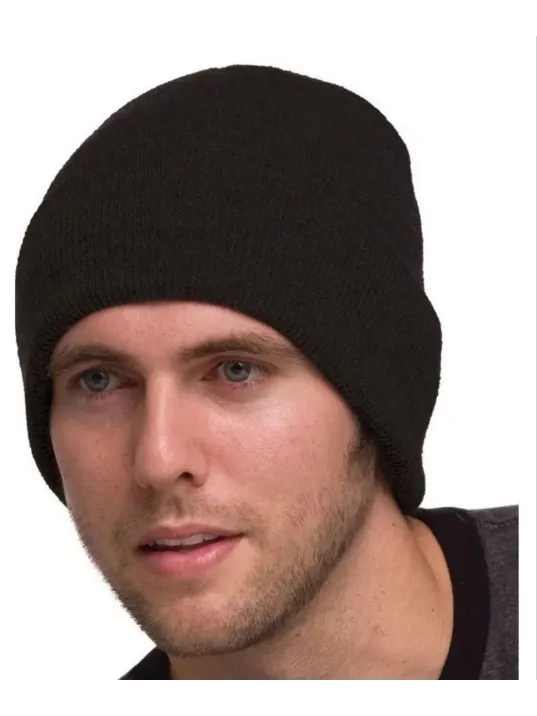 Tam Kalıp Kışlık Triko Bere - Siyah Tam Kalıp Kışlık Triko Bere - Siyah