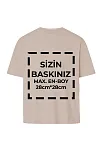 Tişört Tasarla 24/1 Kumaş - Bej