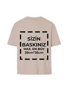 Tişört Tasarla 24/1 Kumaş - Bej