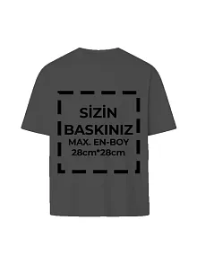 Tişört Tasarla 24/1 Kumaş - Füme