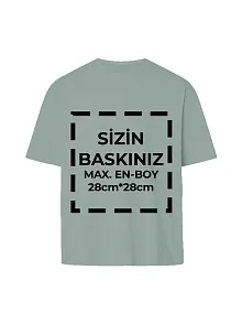 Tişört Tasarla 24/1 Kumaş - Gri