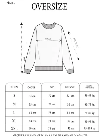 Kadın Üç İplik Bisiklet Yaka Baskılı SweatShirt - Beyaz Kadın Üç İplik Bisiklet Yaka Baskılı SweatShirt - Beyaz