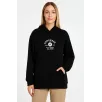 Kadın Kapşonlu Sweatshirt – Üç İplik Şardonlu Kumaş, Oversize Fit, Ön & Arka Baskılı, Kanguru Cepli, Kışlık Rahat Hoodie- Siyah Kadın Kapşonlu Sweatshirt – Üç İplik Şardonlu Kumaş, Oversize Fit, Ön & Arka Baskılı, Kanguru Cepli, Kışlık Rahat Hoodie- Siyah