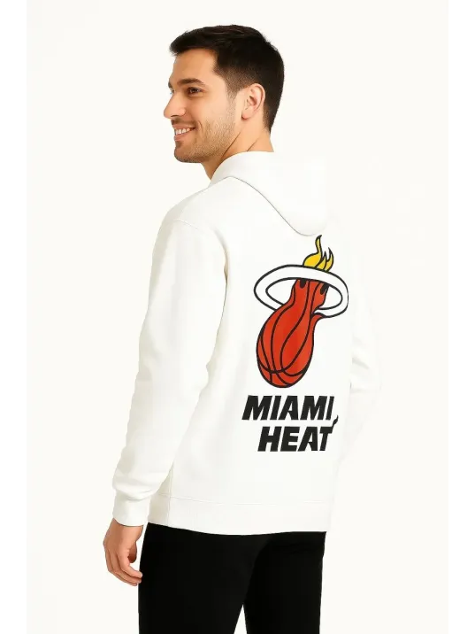 Erkek Kapşonlu Sweatshirt – Üç İplik Şardonlu Kumaş, Oversize Fit, Ön & Arka Baskılı, Kanguru Cepli, Kışlık Rahat Hoodie - Beyaz Erkek Kapşonlu Sweatshirt – Üç İplik Şardonlu Kumaş, Oversize Fit, Ön & Arka Baskılı, Kanguru Cepli, Kışlık Rahat Hoodie - Beyaz