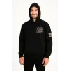 Erkek Kapşonlu Sweatshirt – Üç İplik Şardonlu Kumaş, Oversize Fit, Ön & Arka Baskılı, Kanguru Cepli, Kışlık Rahat Hoodie - Siyah Erkek Kapşonlu Sweatshirt – Üç İplik Şardonlu Kumaş, Oversize Fit, Ön & Arka Baskılı, Kanguru Cepli, Kışlık Rahat Hoodie - Siyah