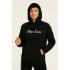 Erkek Kapşonlu Sweatshirt – Oversize Üç İplik Şardonlu Hoodie, “Other Lives” Ön & Arka Baskılı, Kanguru Cepli, Kışlık Rahat Günlük Stil - Siyah Erkek Kapşonlu Sweatshirt – Oversize Üç İplik Şardonlu Hoodie, “Other Lives” Ön & Arka Baskılı, Kanguru Cepli, Kışlık Rahat Günlük Stil - Siyah