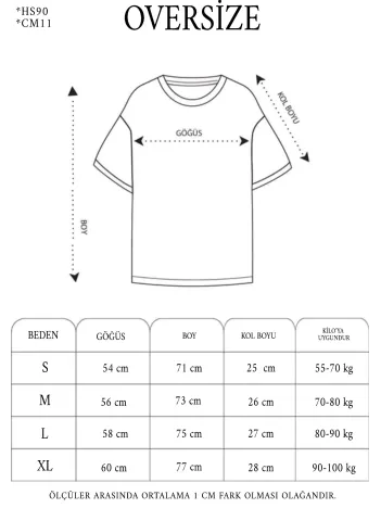 Unisex Basic Bisiklet Yaka Oversize T-Shirt - Boyalı Gri