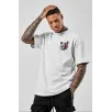 Unisex Baskılı Oversize T-Shirt - Beyaz Unisex Baskılı Oversize T-Shirt - Beyaz