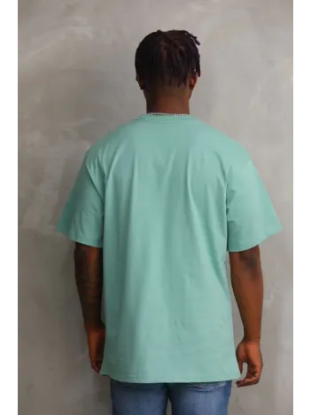 Unisex Baskılı Oversize T-shirt - Mint Yeşili Unisex Baskılı Oversize T-shirt - Mint Yeşili