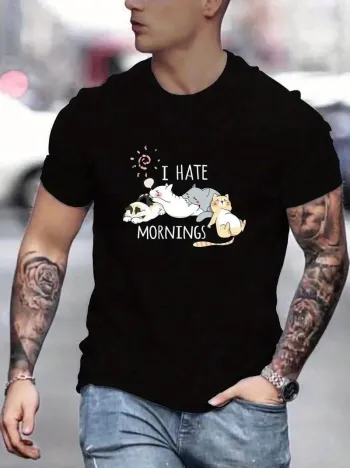 Unisex Baskılı Oversize T-Shirt - Siyah Unisex Baskılı Oversize T-Shirt - Siyah