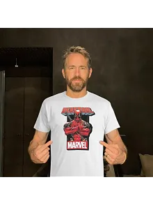 Erkek Baskılı T-shirt Kısa Kol Bisiklet Yaka Regular Fit Rahat Kalıp Günlük Tişört- Beyaz