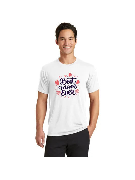 Unisex Bisiklet Yaka Baskılı Oversize T-Shirt - Beyaz Unisex Bisiklet Yaka Baskılı Oversize T-Shirt - Beyaz