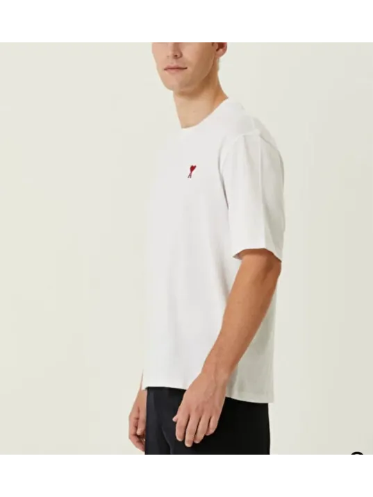 Unisex Bisiklet Yaka Baskılı Oversize T-Shirt - Beyaz Unisex Bisiklet Yaka Baskılı Oversize T-Shirt - Beyaz